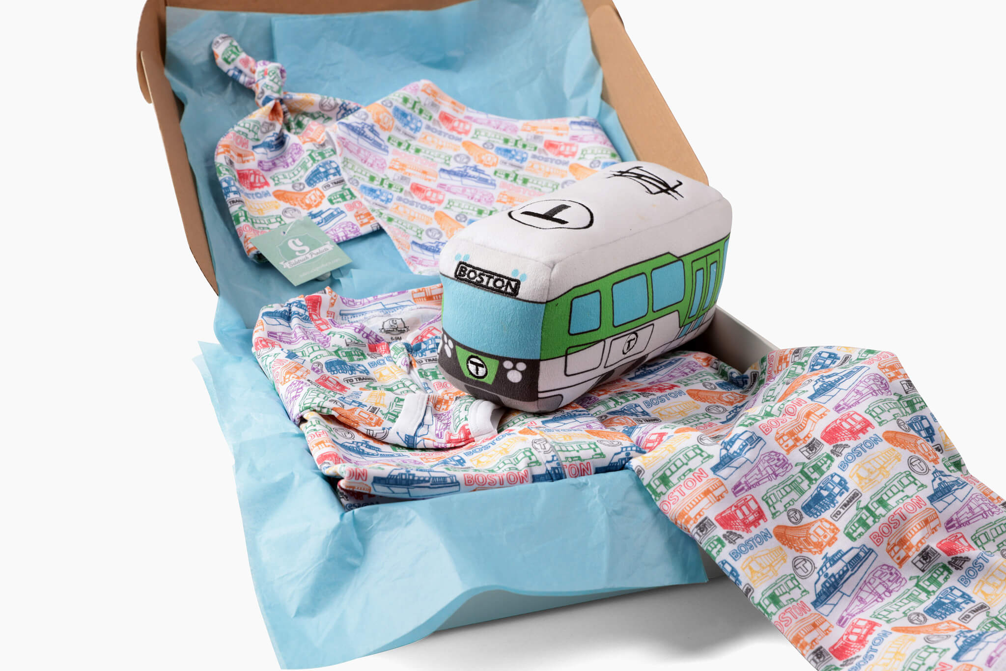 MBTA and Boston Ducklings Baby Gift Sets