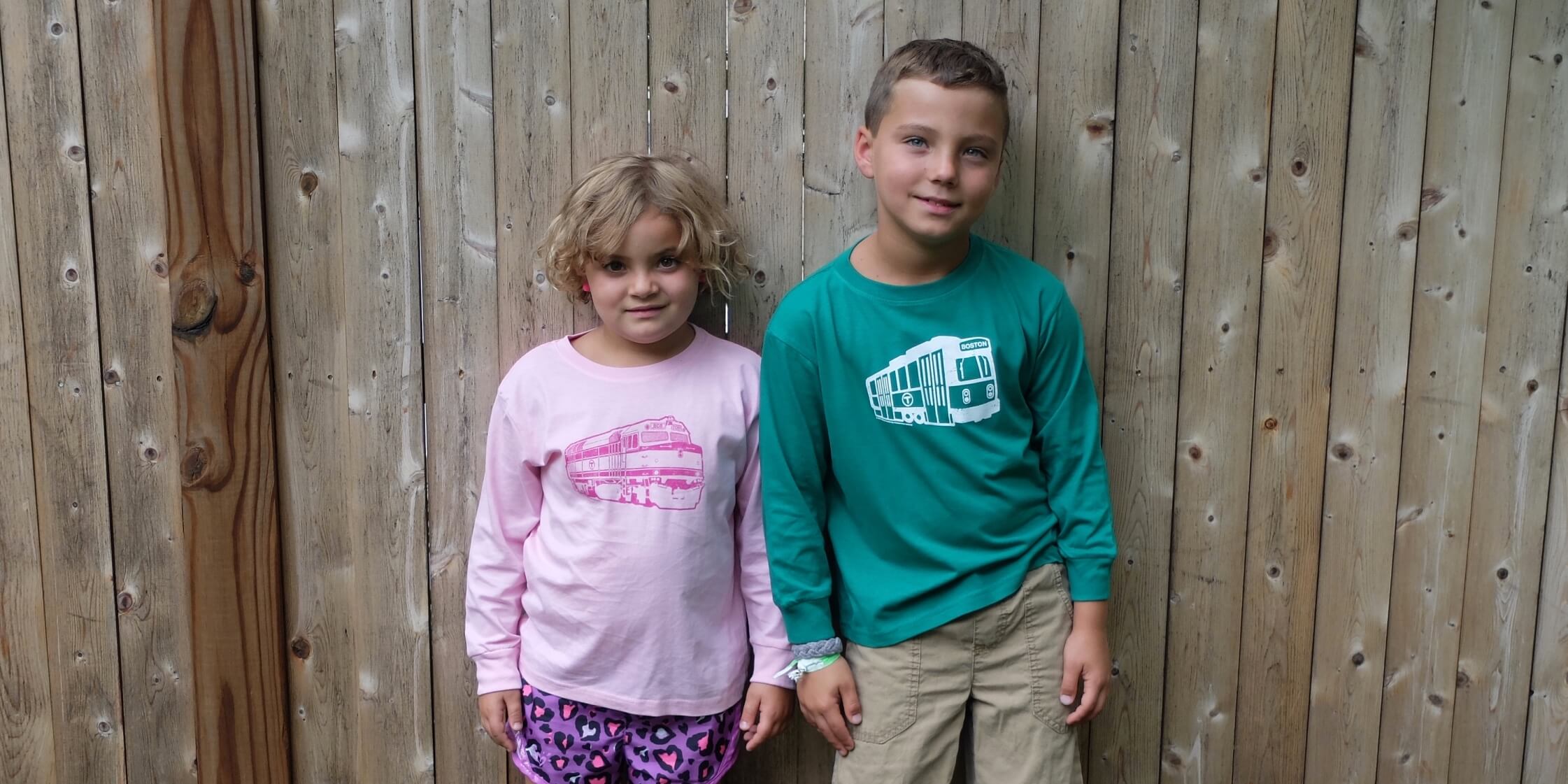 Toddler Boston | MBTA Long Sleeve T-Shirts