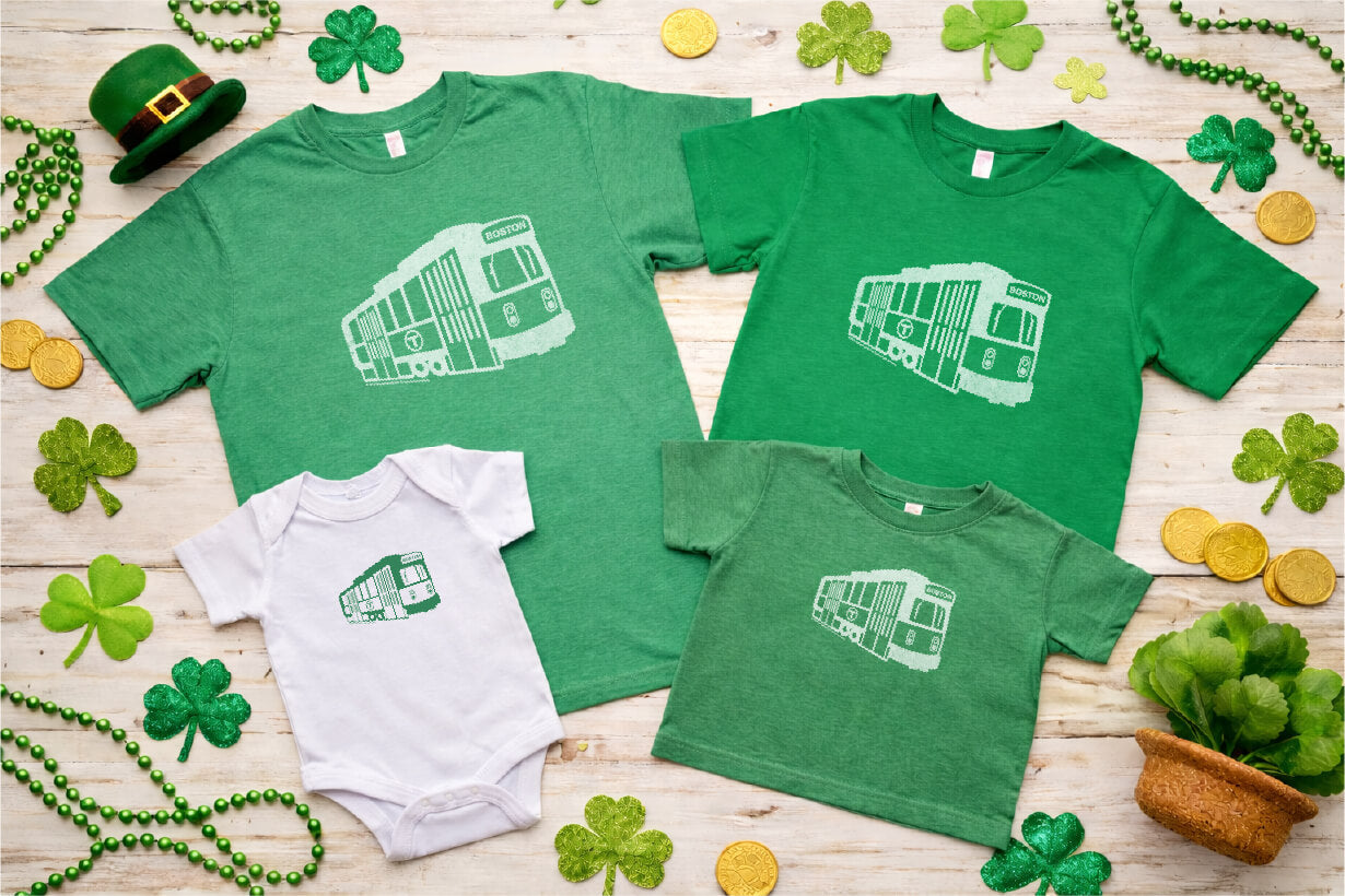 Green Boston Shirts and Accessories