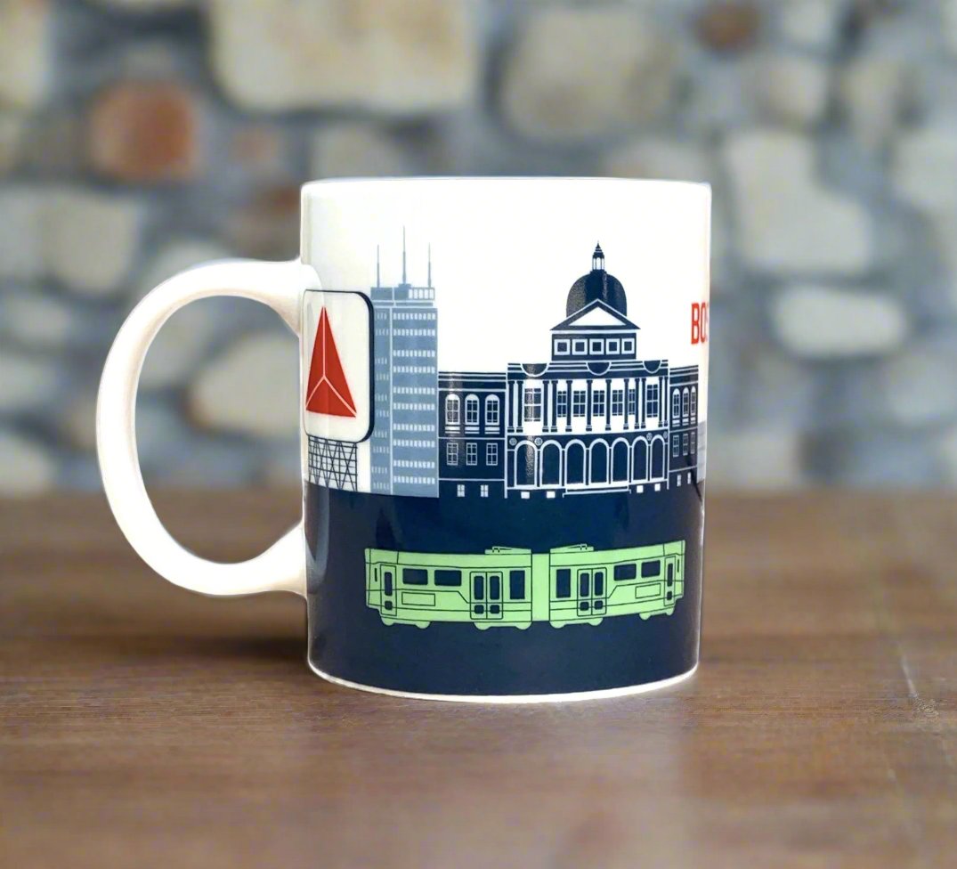 Boston Icons Skyline Coffee Mug