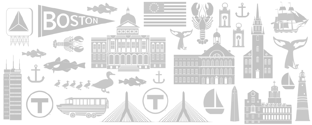 Sidetrack Products Boston icons mural