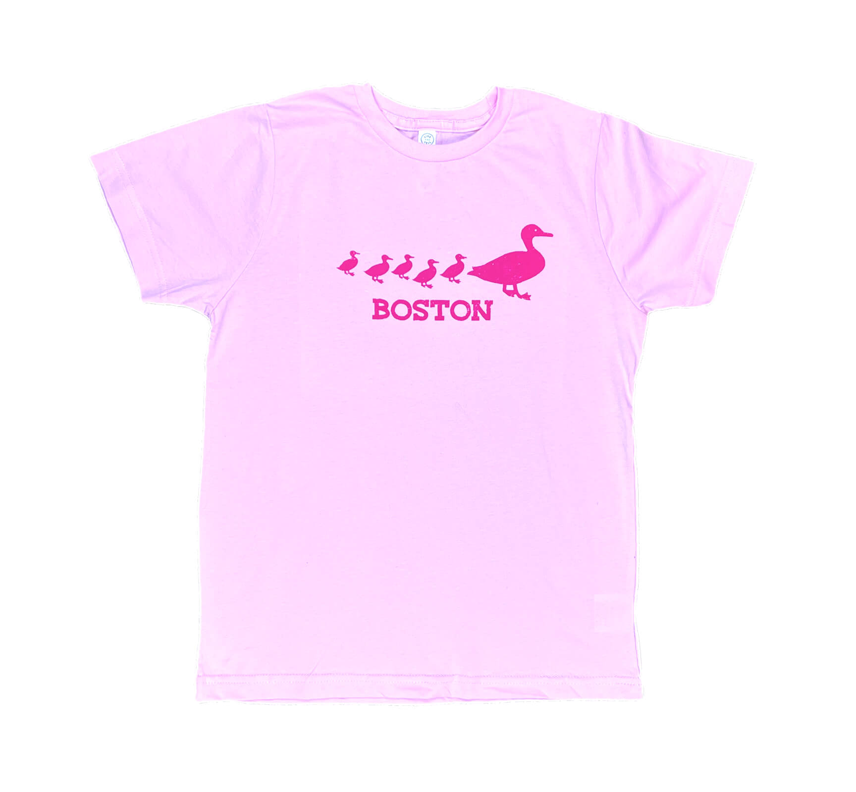 Youth Boston Ducklings T-Shirt - Pink