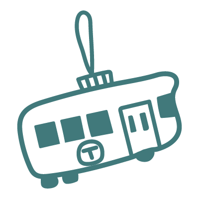 Boston, Massachusetts MBTA-themed souvenirs