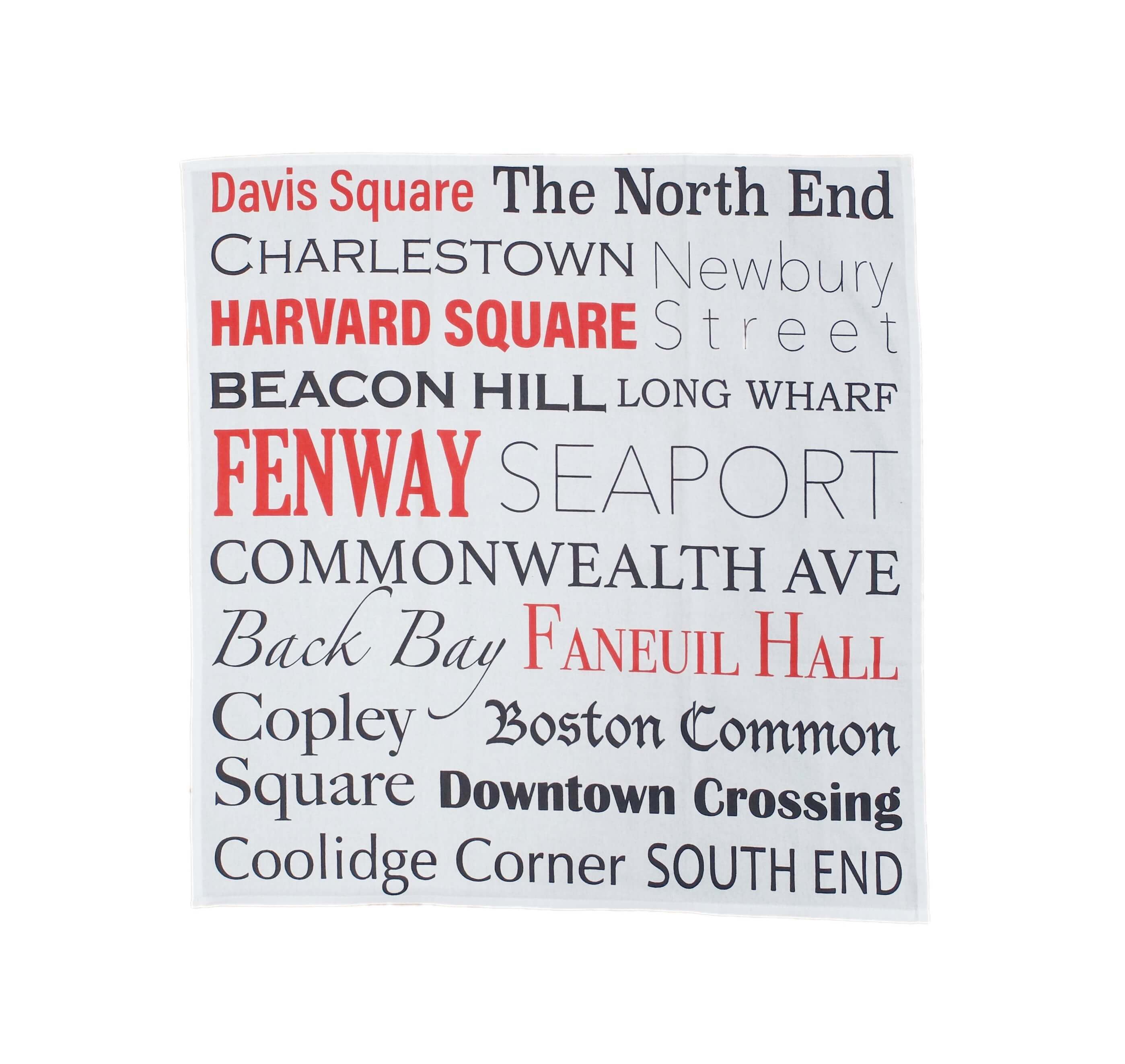 Kitchen Tea Towel - Boston Locales