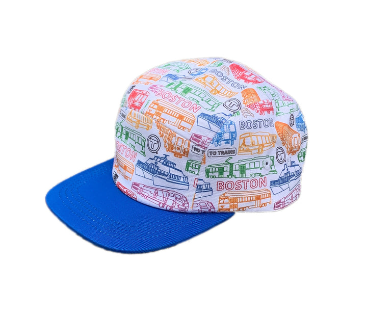 Toddler MBTA Transit Vehicles 5-Panel Baseball Hat