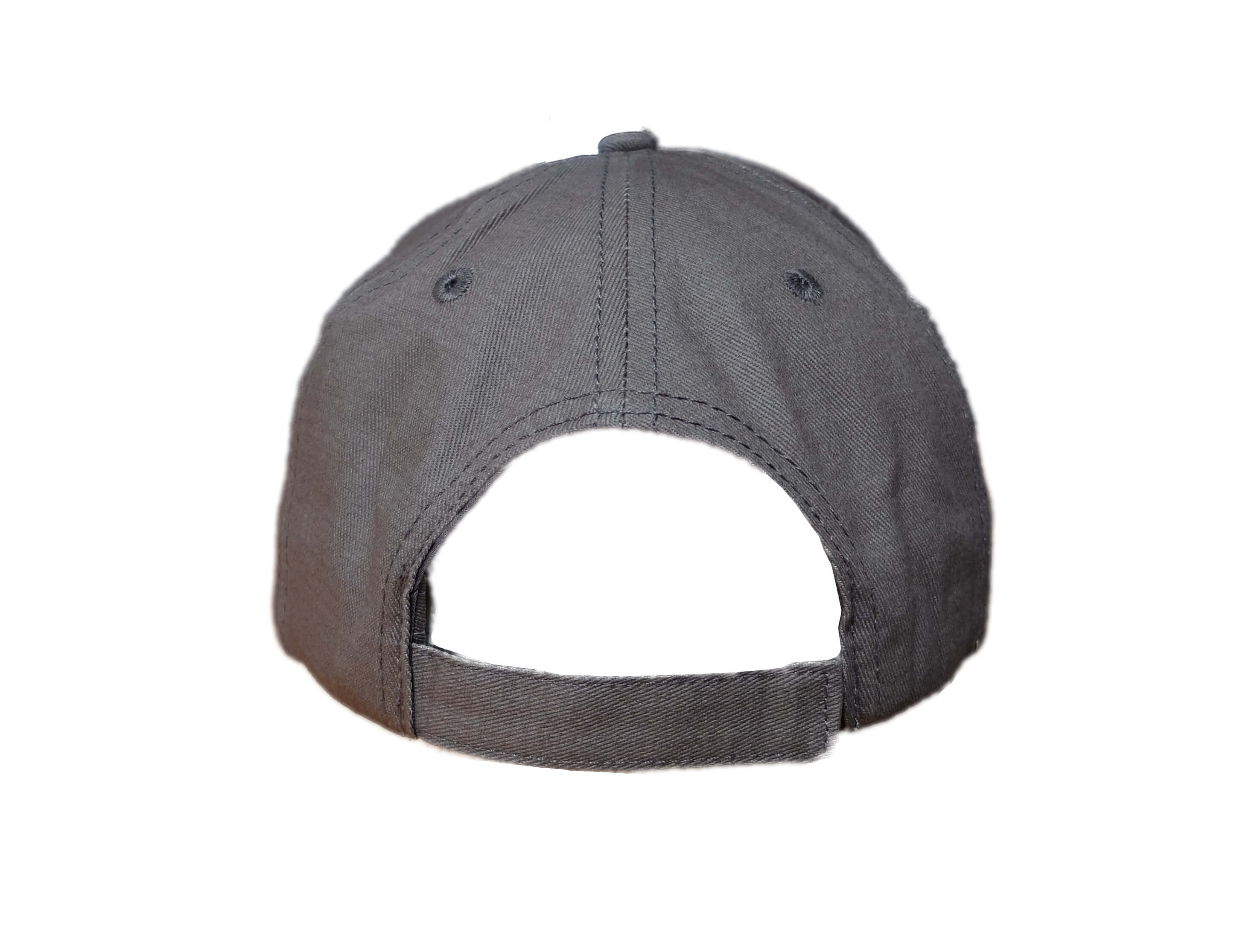 Adjustable Grey Boston MBTA Logo Hat for adults