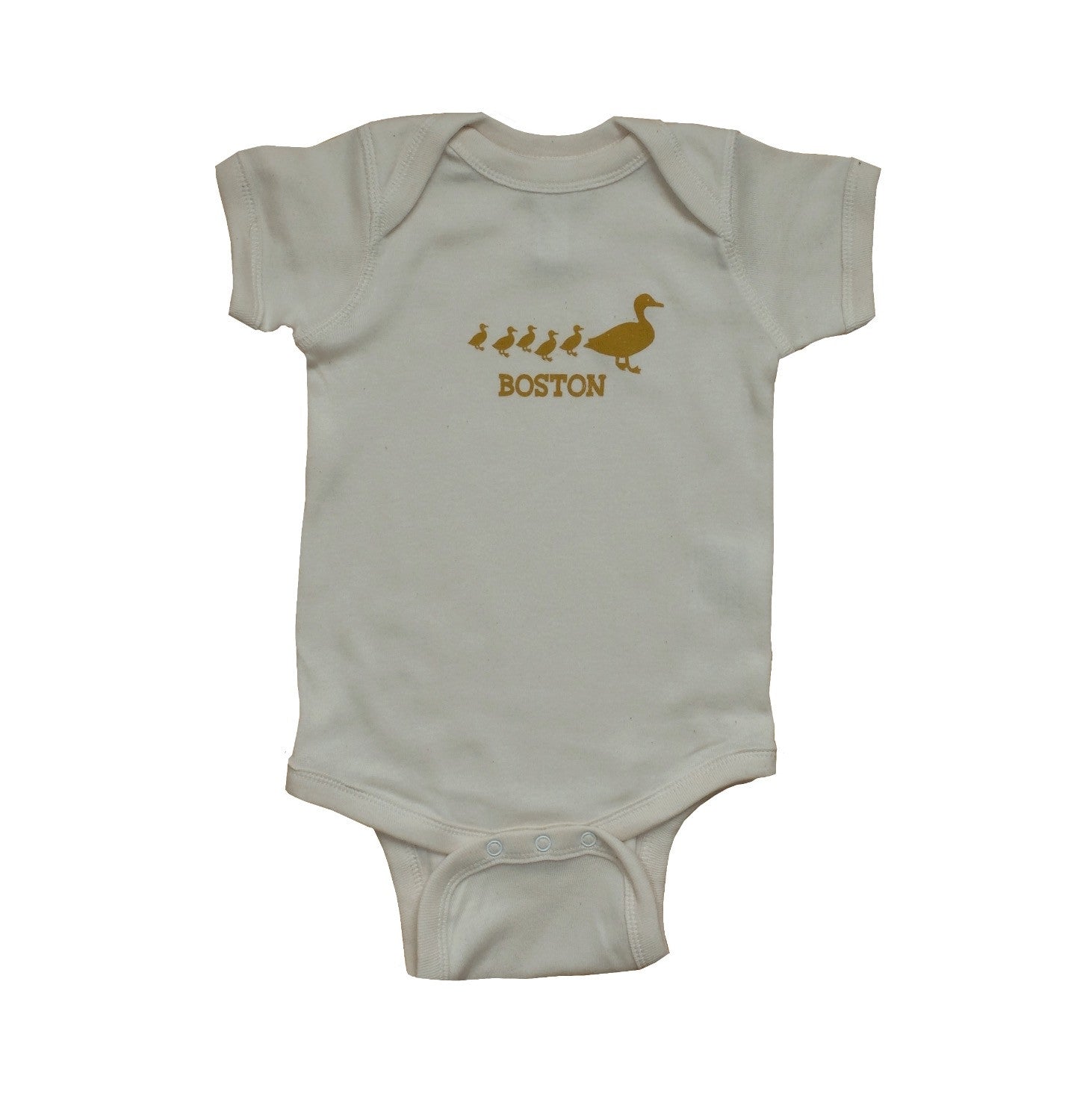 Make Way for Ducklings onesie - natural