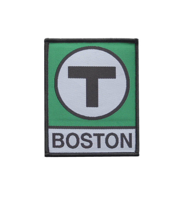 Boston MBTA Green Line T Logo Iron-on Patch