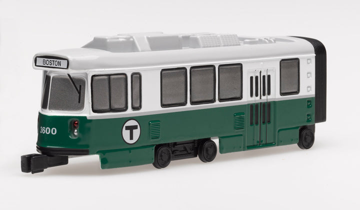 Boston MBTA Die Cast Green Line Subway Trolley Toy