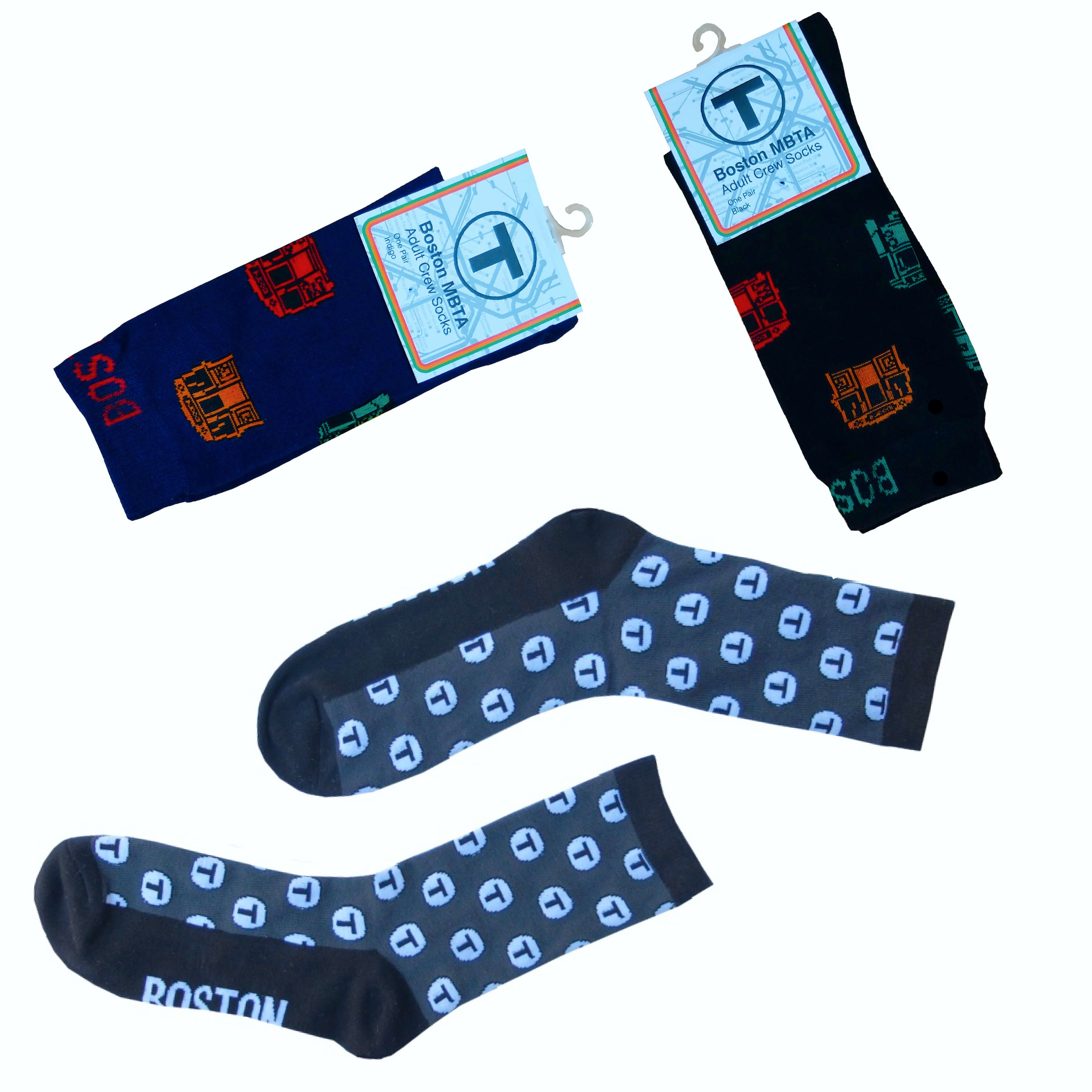 Boston MBTA Sock Bundle