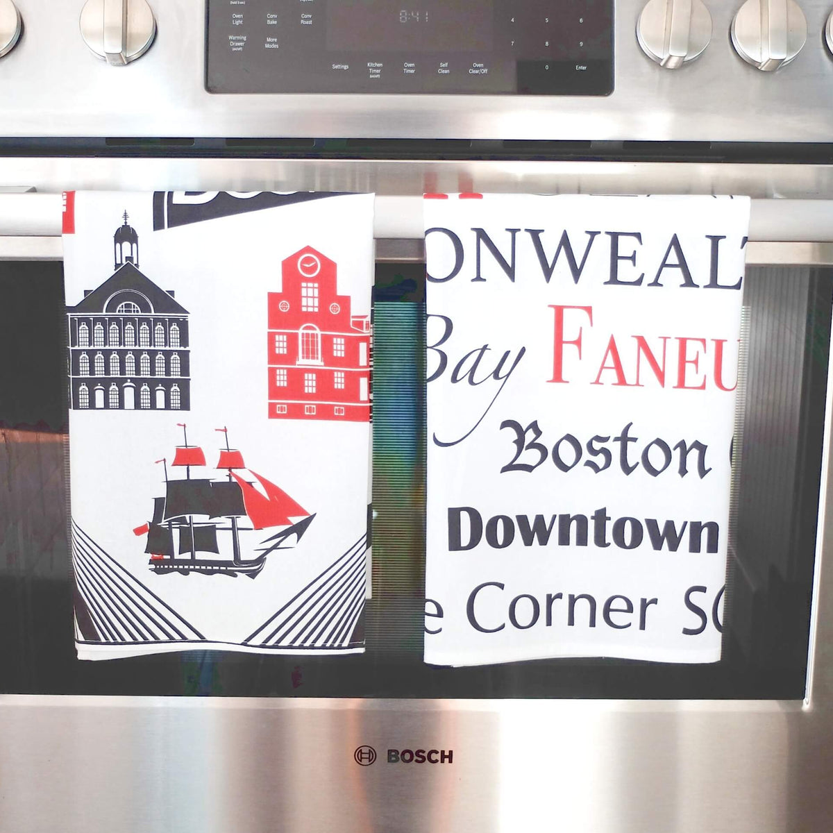 Iconic Boston Tea Towel | Sidetrack Products